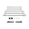 Tekton 6pc Long Flex Head 12-Point Ratcheting Box End Wrench Set w/ Modular Wrench Organizer (1/4-13/16 in) WRB96300 - alternate 2